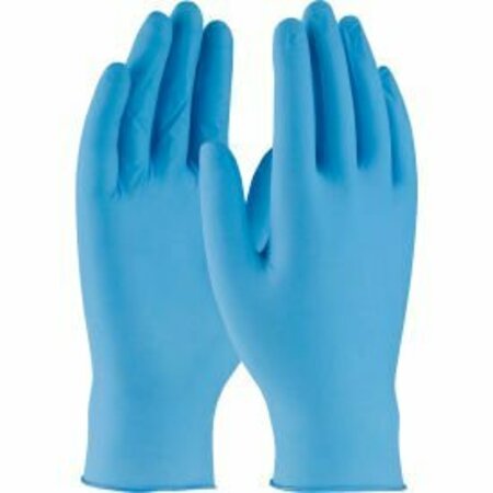 PIP Ambi-dex Turbo, Nitrile Disposable Gloves, 5 mil Palm, Nitrile, Powder-Free, 2XL, 10 PK, Blue 63-332PF/XXL